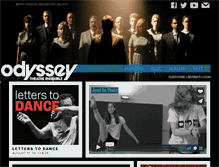 Tablet Screenshot of odysseytheatre.com